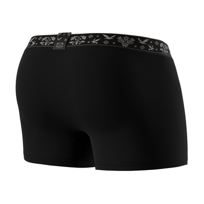 Чоловічі анатомічні боксери Ukrainian Intimate 2.1, чорний  MAN's SET вигляд 3 