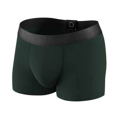 Дитячі анатомічні боксери Intimate 2.0 Black Series KIDS, темно-зелений  MAN's SET  вид спереду