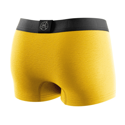 Дитячі анатомічні боксери Intimate 2.0 Black Series KIDS, лимонний (уцінка)  MAN's SET вигляд 3 