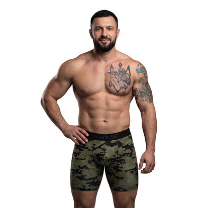 Комплект чоловічих боксерів Long Tactical, 4шт  MAN's SET вигляд 1 