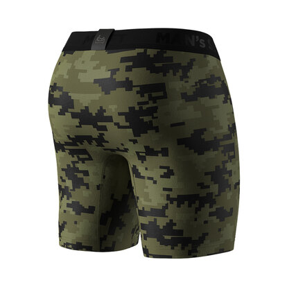 Чоловічі анатомічні боксери з бавовни, Anatomic Long 2.0, Black Series, Tactical  MAN's SET вигляд 4 