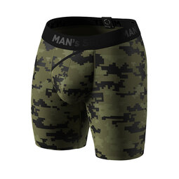 Чоловічі анатомічні боксери з бавовни, Anatomic Long 2.0, Black Series, Tactical