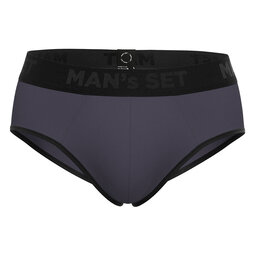 Мужские трусы брифы Anatomic Briefs 2.0 Black Series Micromodal, графитовый