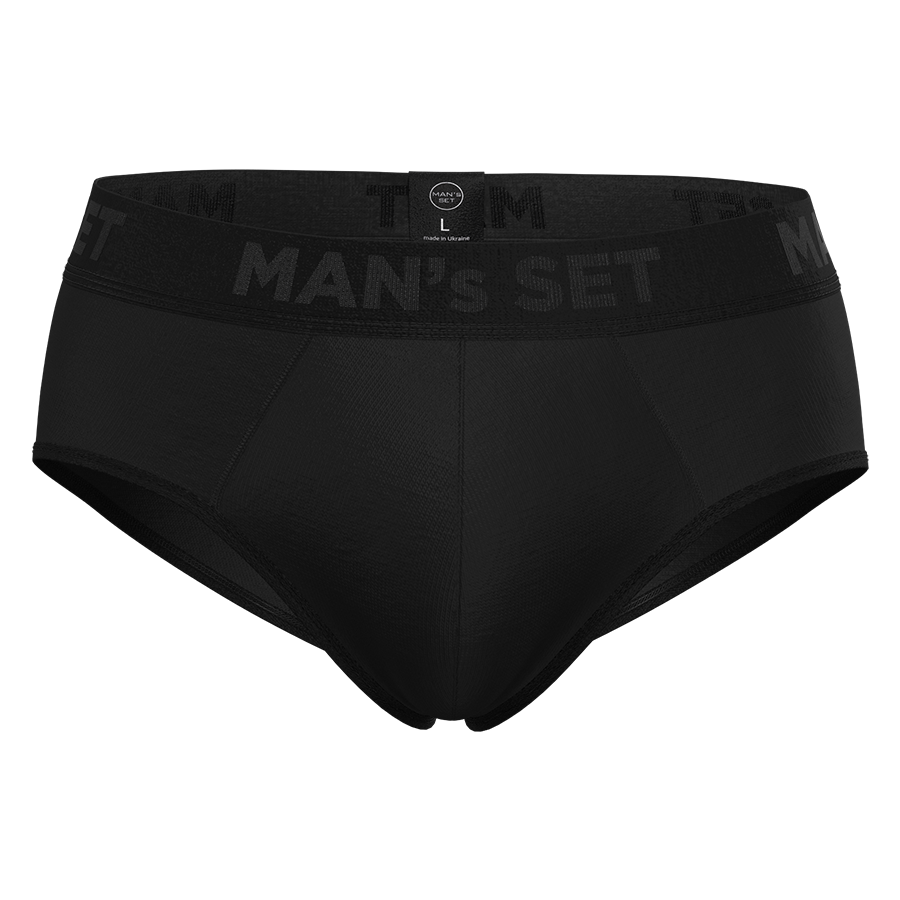 Мужские трусы брифы Anatomic Briefs 2.0 Black Series Micromodal, черный