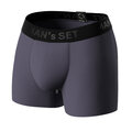 Чоловічі анатомічні боксери Intimate 2.0 Black Series Micromodal, графітовий