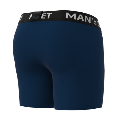 Чоловічі анатомічні боксери, Intimate PRO, синій  MAN's SET вигляд 3 