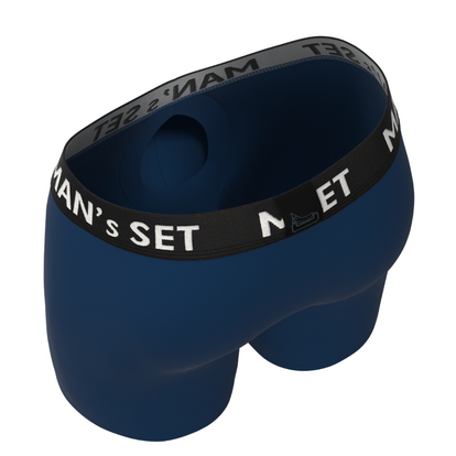 Чоловічі анатомічні боксери, Intimate PRO, синій  MAN's SET вигляд 4 
