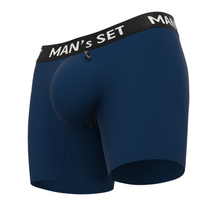 Чоловічі анатомічні боксери, Intimate PRO, синій  MAN's SET вигляд 2 