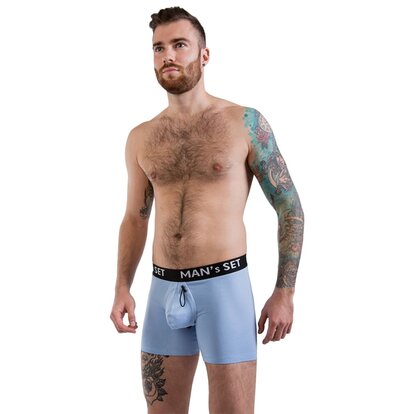 Чоловічі анатомічні боксери, Intimate PRO, бірюзовий  MAN's SET вигляд 2 