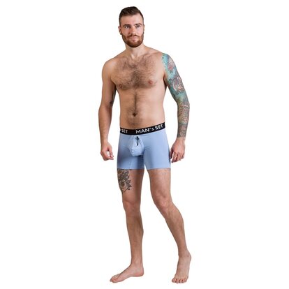 Чоловічі анатомічні боксери, Intimate PRO, бірюзовий  MAN's SET вигляд 7 