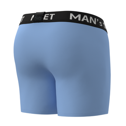 Чоловічі анатомічні боксери, Intimate PRO, бірюзовий  MAN's SET вигляд 5 