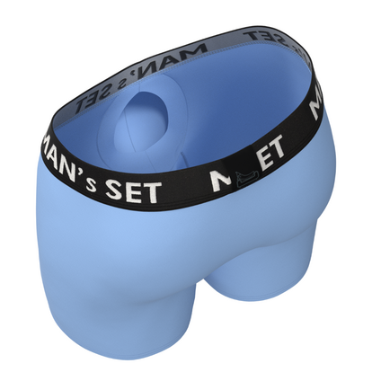 Чоловічі анатомічні боксери, Intimate PRO, бірюзовий  MAN's SET вигляд 6 