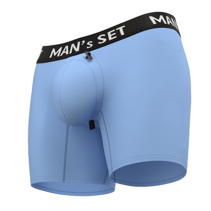 Чоловічі анатомічні боксери, Intimate PRO, бірюзовий  MAN's SET вигляд 4 