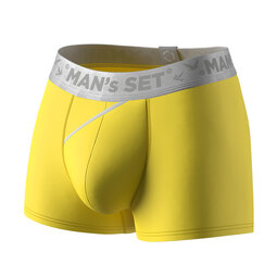Чоловічі боксери з бавовни, Anatomic Classic 2.0, Silver Series, жовтий
