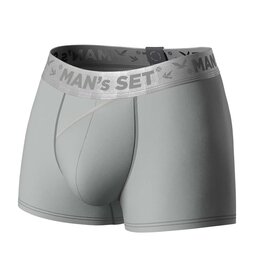 Мужские боксеры из хлопка, Anatomic Classic 2.0, Silver Series, серый