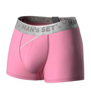 Чоловічі боксери з бавовни, Anatomic Classic 2.0, Silver Series, рожевий