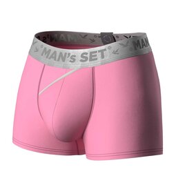 Мужские боксеры из хлопка, Anatomic Classic 2.0, Silver Series, розовый