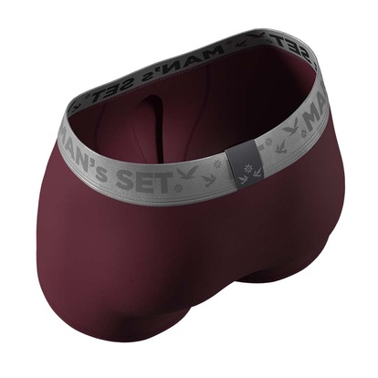 Мужские трусы Anatomic Classic 2.0, Silver Series, вишня й вид сверху