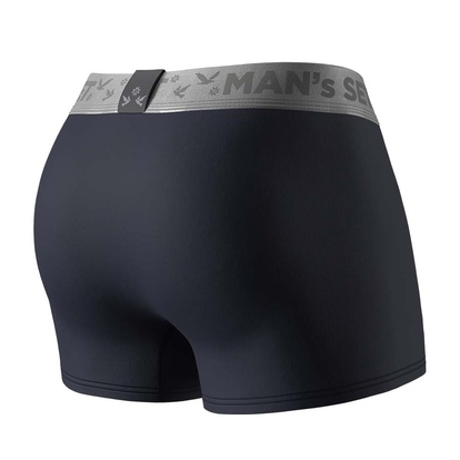 Мужские трусы Anatomic Classic 2.0, Silver Series, темно-синий вид сзади