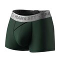 Мужские боксеры из хлопка, Anatomic Classic 2.0, Silver Series, темно-зеленый