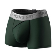 Мужские боксеры из хлопка, Anatomic Classic 2.0, Silver Series, темно-зеленый