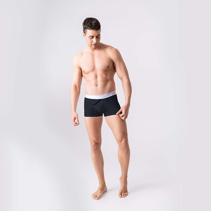 Мужские трусы Anatomic Classic 2.0, Silver Series, графитовый й вид yf ve;xbyt