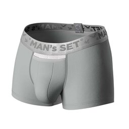 Чоловічі боксери із бавовни з сіткою, Anatomic Classic Light, Silver Series, сірий