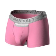 Чоловічі боксери із бавовни з сіткою, Anatomic Classic Light, Silver Series, рожевий