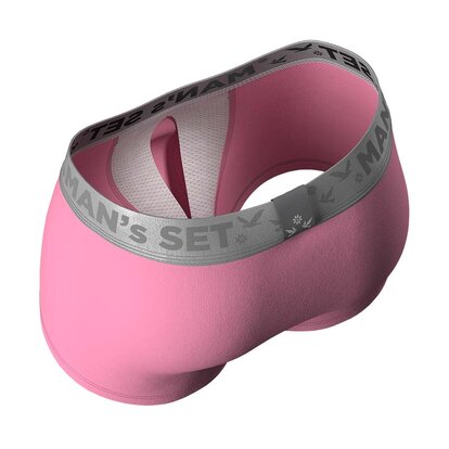 Труси Anatomic Classic Light, Silver Series, рожевий вид в середені
