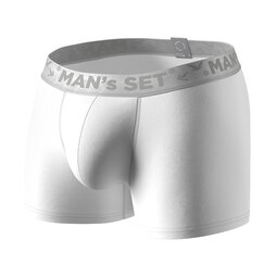 Чоловічі боксери Intimate 2.1, Silver Series, білий