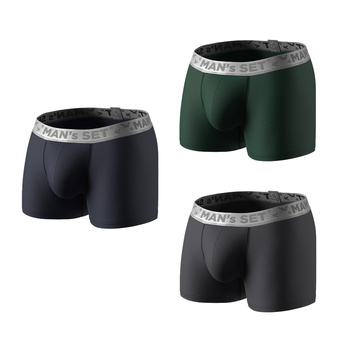 Комплект чоловічих трусів Intimate 2.1, Dark Silver Series, 3шт