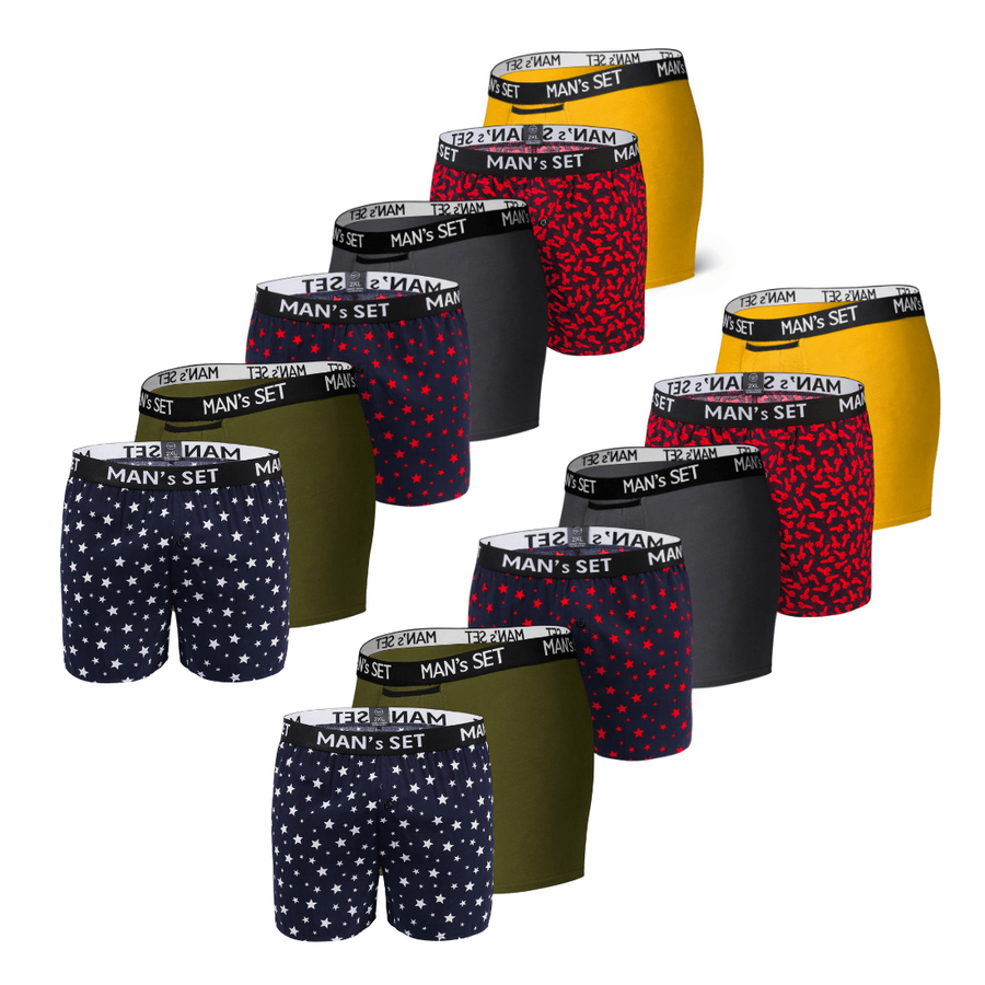 Комплект трусів MIX Long/ Shorts, 12шт
