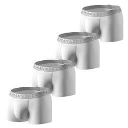 Комплект трусів Classic 1.2 Silver Series, білий, 4шт