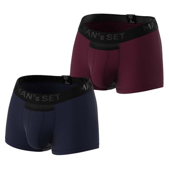 Комплект трусів Anatomic Classic Light, Black Series, темно-синій/марсала, 2шт