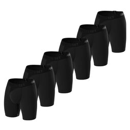 Комплект анатомічних трусів Long 2.0 Light Black Series, 6шт 