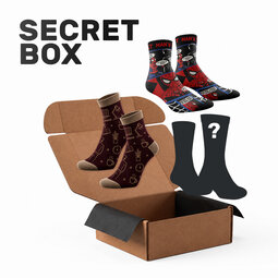 Набір чоловічих принтованих шкарпеток Secret Box, 3 шт