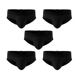 Комплект трусов Anatomic Slips no fly Black Series, 5 шт