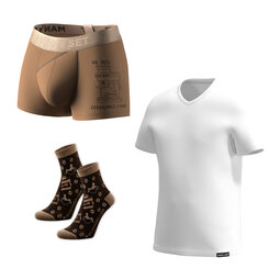 Комплект чоловічої білизни "Чао-какао" Total Look