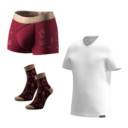 Комплект чоловічої білизни "Колеги, привіт" Total Look