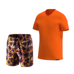 Набор из мужских плавок и футболки Summer Comfort Collection Plus