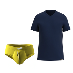 Набор мужских плавок и футболки Tropical Escape Set