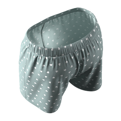 Чоловічі сімейні труси Shorts Cotton, блакитний, Soft Hearts фото зверху