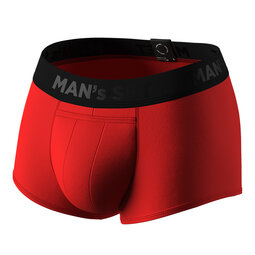 Мужские анатомические спортивные боксеры Sport w/fly, Black Series, красный