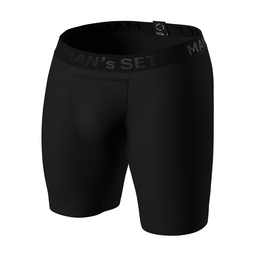 Чоловічі спортивні термошорти Long Thermal, Black Series, чорний