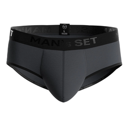 Мужские анатомические брифы из хлопка, Anatomic Briefs Black Series, графитовый