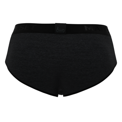Чоловічі труси бріфи з бавовни, Anatomic Briefs Black Series, антрацит  MAN's SET вигляд 2 