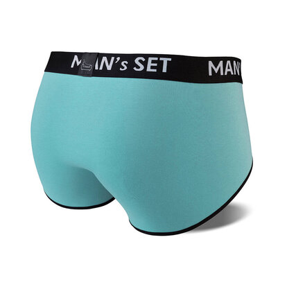 Чоловічі труси бріфи з бавовни, Anatomic Briefs, м'ятний  MAN's SET вигляд 4 