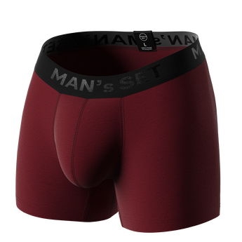 Чоловічі анатомічні боксери, Intimate MAX Black Series, бордовий