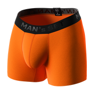 Мужские анатомические боксеры, Intimate Black Series, оранжевый