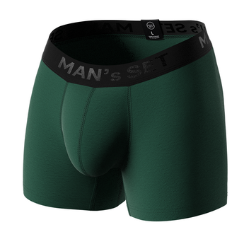 Мужские анатомические боксеры, Intimate Black Series, темно-зеленый